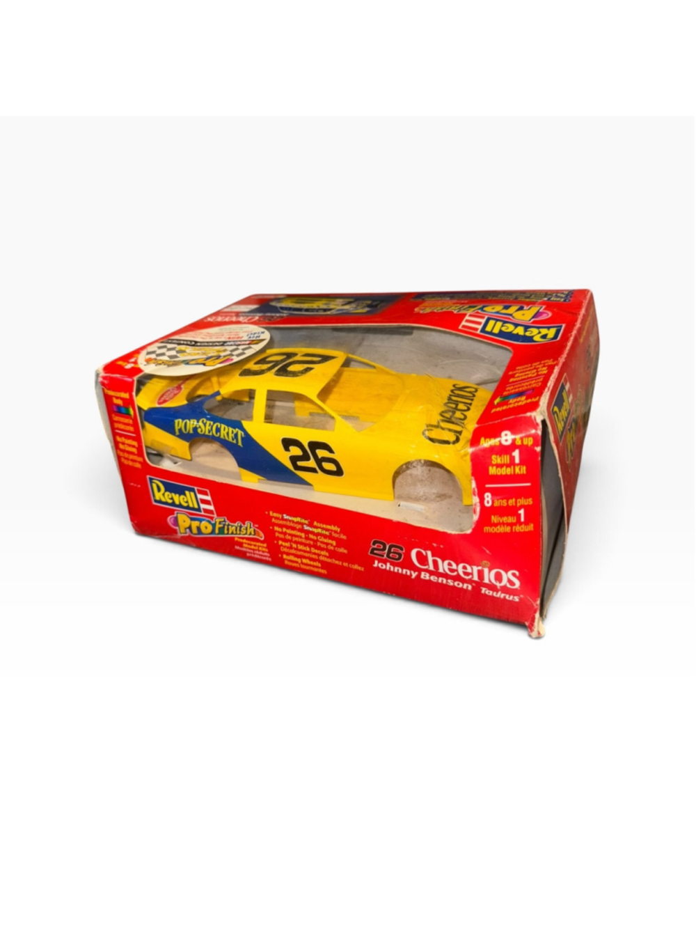 1998 Revell NASCAR Johnny Benson Cheerios Model Car Kit